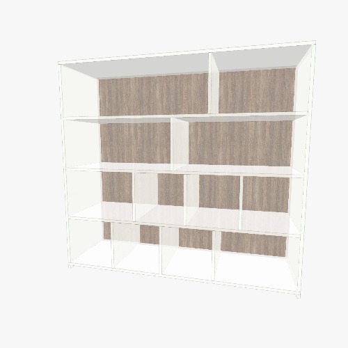 Regał głowny Free 3D furniture designs and blueprints from Flatma Community