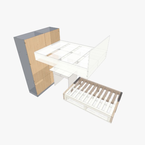 Room 1 Free 3D furniture designs and blueprints from Flatma Community