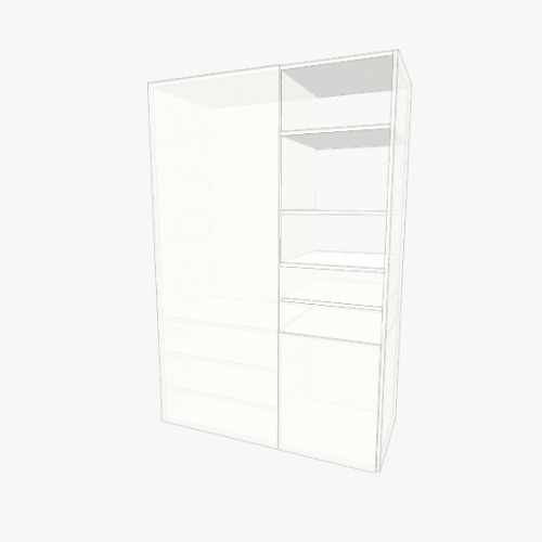 Ropero cuarto -Fer001 Бесплатные 3D-проекты мебели и чертежи от сообщества Flatma