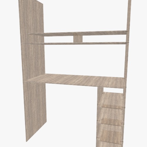Shelf Free 3D furniture designs and blueprints from Flatma Community