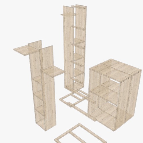 SHELVES LAUNDRY ROOM Free 3D furniture designs and blueprints from Flatma Community