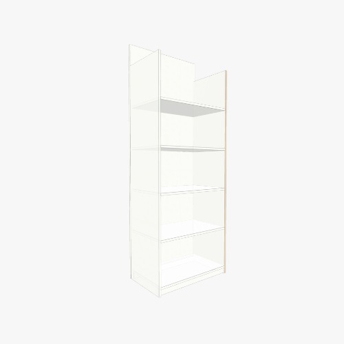 Shelving Unit Бесплатные 3D-проекты мебели и чертежи от сообщества Flatma