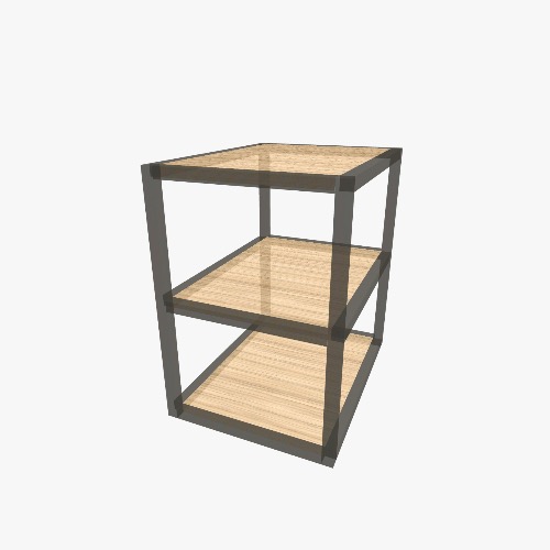Simple Metallic Self Free 3D furniture designs and blueprints from Flatma Community