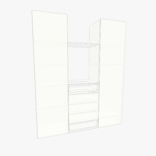 Шкаф Free 3D furniture designs and blueprints from Flatma Community
