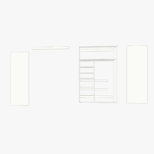 шкаф 1700х2600 Free 3D furniture designs and blueprints from Flatma Community