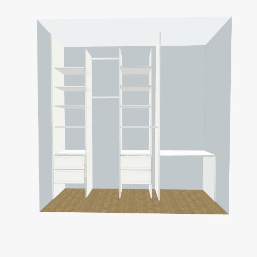 шкаф Free 3D furniture designs and blueprints from Flatma Community