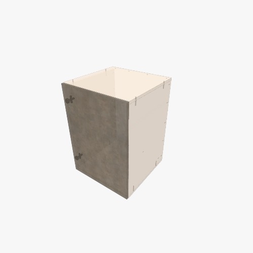 Шкаф без полок Free 3D furniture designs and blueprints from Flatma Community