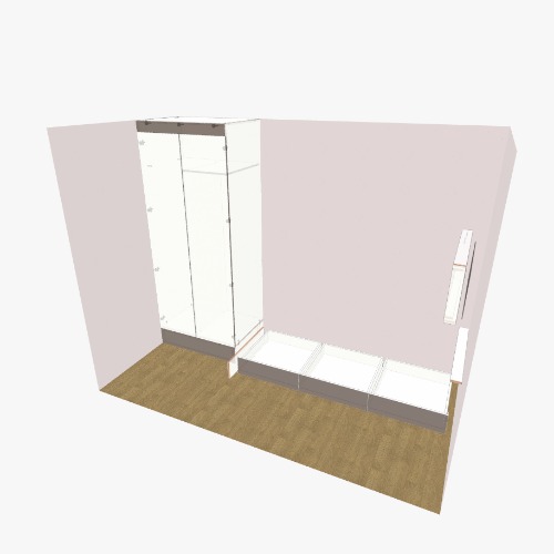 Шкаф и ящики Free 3D furniture designs and blueprints from Flatma Community