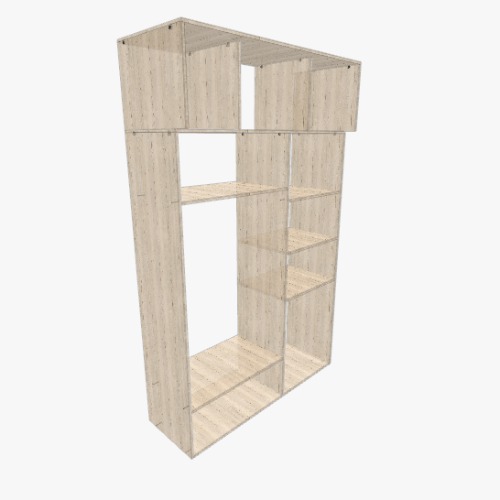 шкаф коридор Free 3D furniture designs and blueprints from Flatma Community