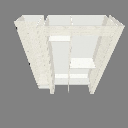 Шкаф купе Бесплатные 3D-проекты мебели и чертежи от сообщества Flatma