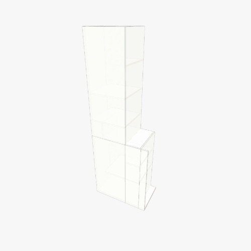 Шкаф на балкон Бесплатные 3D-проекты мебели и чертежи от сообщества Flatma