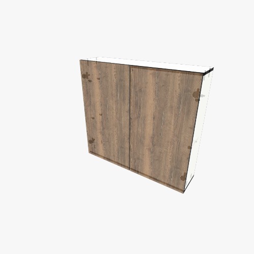 Шкаф подвесной. 2 двери