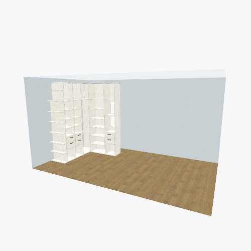 Шкаф прихожая Бесплатные 3D-проекты мебели и чертежи от сообщества Flatma