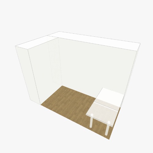 Шкаф с рабочим местом под кроватью Free 3D furniture designs and blueprints from Flatma Community