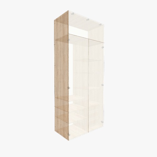 Шкаф Верхняя общая антресоль Free 3D furniture designs and blueprints from Flatma Community