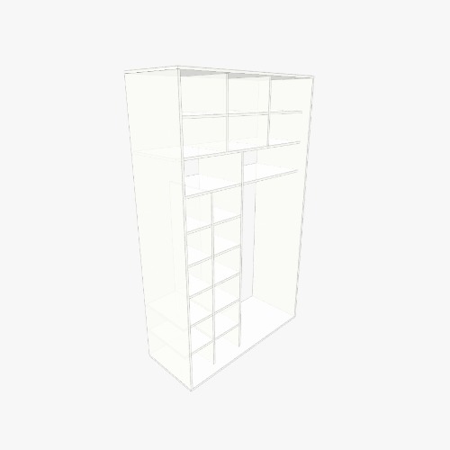 Шкаф встроенка Free 3D furniture designs and blueprints from Flatma Community