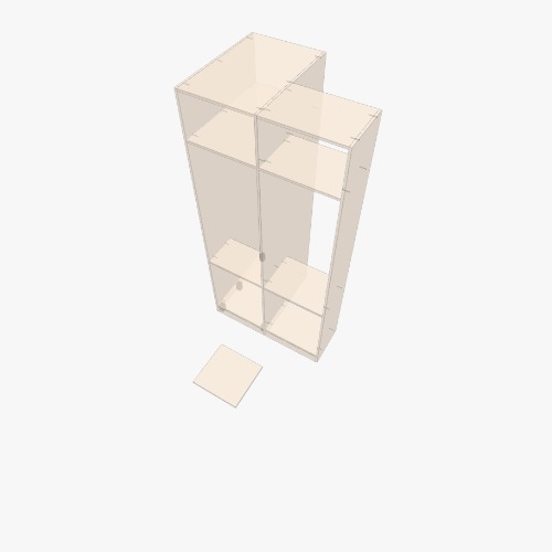 Шкаф-пенал, прихожая Free 3D furniture designs and blueprints from Flatma Community