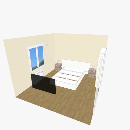 спальня Free 3D furniture designs and blueprints from Flatma Community