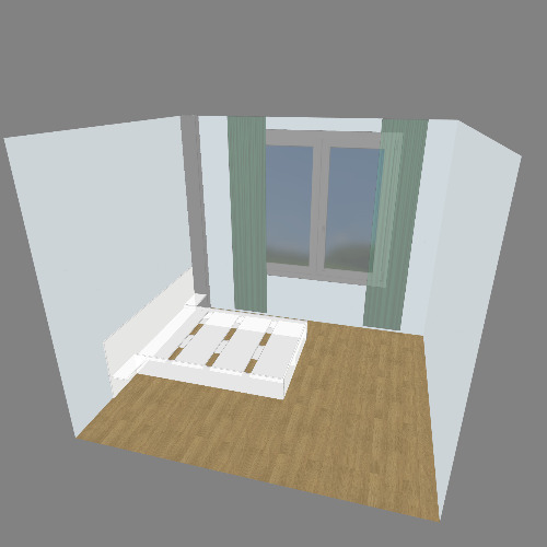 спальня Free 3D furniture designs and blueprints from Flatma Community