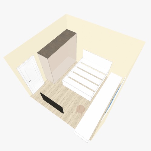 спальня Free 3D furniture designs and blueprints from Flatma Community