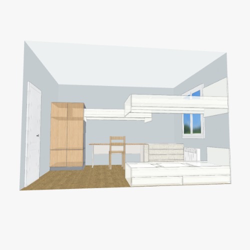 спальная Free 3D furniture designs and blueprints from Flatma Community