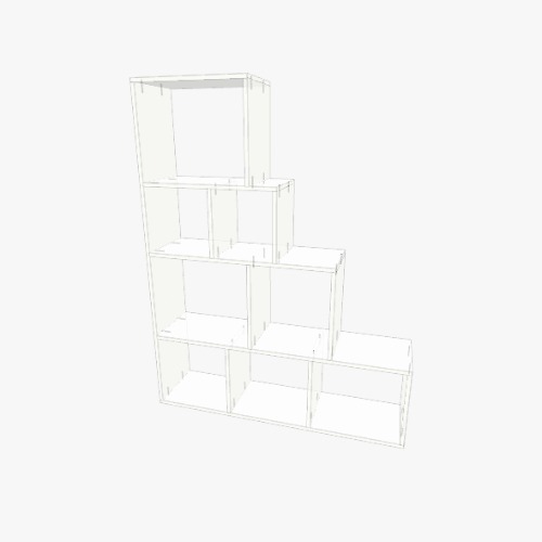 стелаж Бесплатные 3D-проекты мебели и чертежи от сообщества Flatma