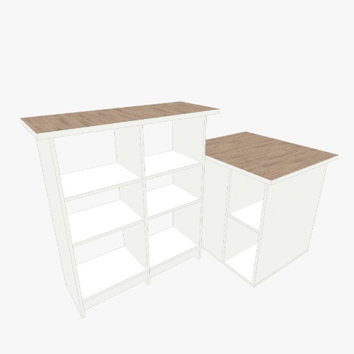 Стеллаж Книги+Тв Free 3D furniture designs and blueprints from Flatma Community