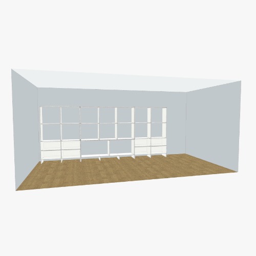 стеллаж магазин тканей Free 3D furniture designs and blueprints from Flatma Community