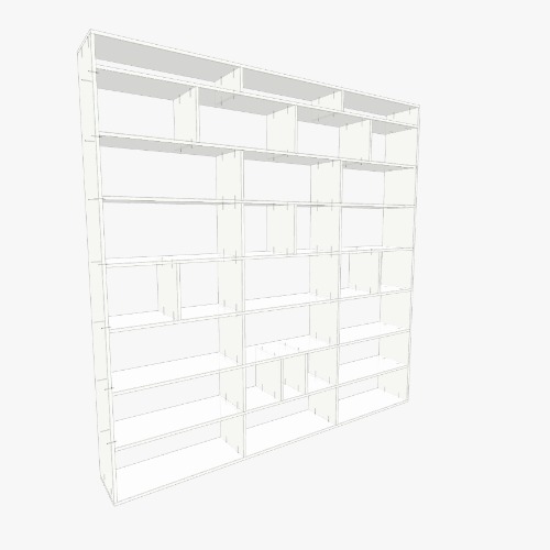 стеллаж в комнату Free 3D furniture designs and blueprints from Flatma Community