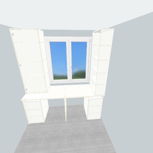 Стол на двоих у окна Free 3D furniture designs and blueprints from Flatma Community
