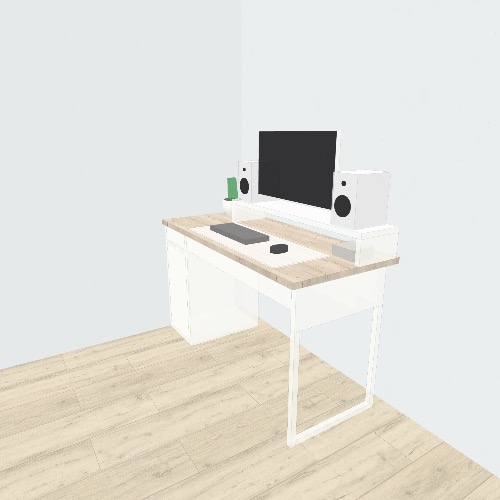 Стол письменный Free 3D furniture designs and blueprints from Flatma Community