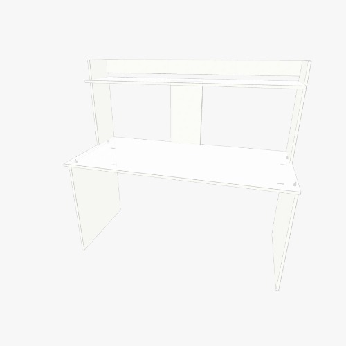 Стол письменный 1.5м Free 3D furniture designs and blueprints from Flatma Community