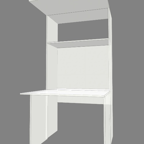 Стол - шкаф Free 3D furniture designs and blueprints from Flatma Community