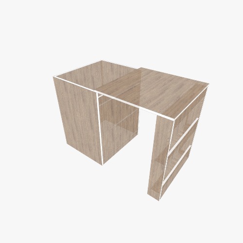 стол Валера Бесплатные 3D-проекты мебели и чертежи от сообщества Flatma