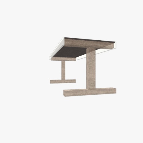 table Free 3D furniture designs and blueprints from Flatma Community