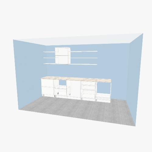test_1 Бесплатные 3D-проекты мебели и чертежи от сообщества Flatma