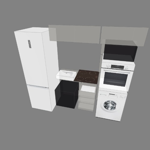 Teste cozinha Free 3D furniture designs and blueprints from Flatma Community