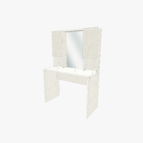 туалетный столик Free 3D furniture designs and blueprints from Flatma Community