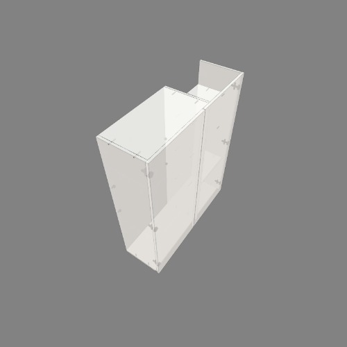 Шкаф в туалет для бойлера