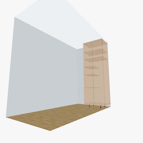 Two door wardrobe
