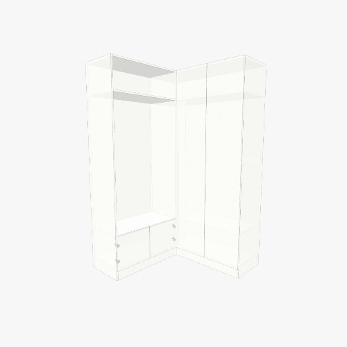Угловая прихожая Free 3D furniture designs and blueprints from Flatma Community