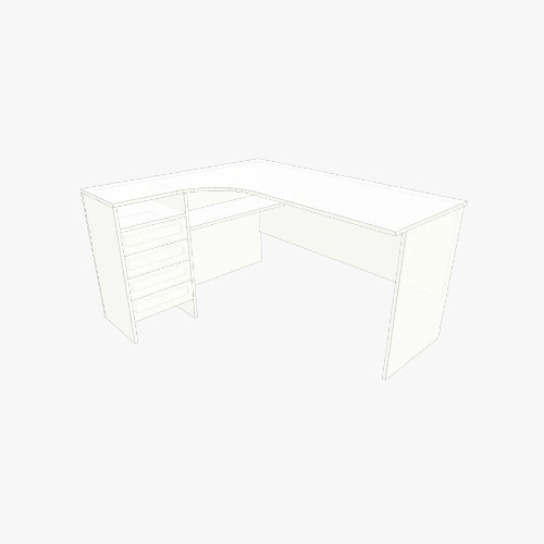 угловой стол Free 3D furniture designs and blueprints from Flatma Community