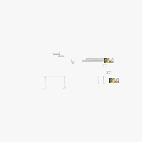 Умный Стол с ящиками Free 3D furniture designs and blueprints from Flatma Community