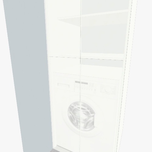Узкий пенал для стиральной машины Free 3D furniture designs and blueprints from Flatma Community