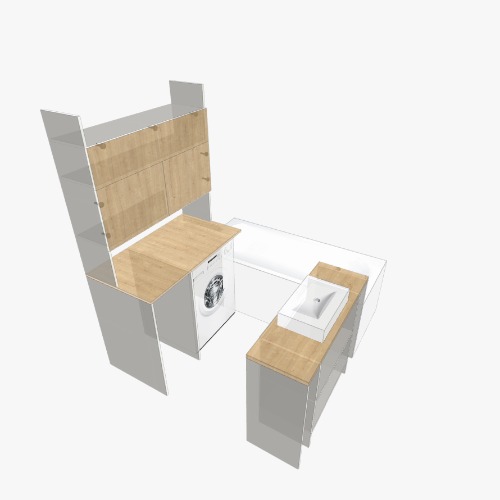 Ванная Free 3D furniture designs and blueprints from Flatma Community