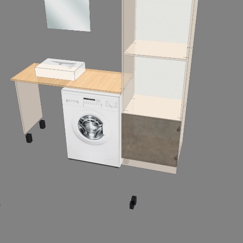 Ванная комната Free 3D furniture designs and blueprints from Flatma Community