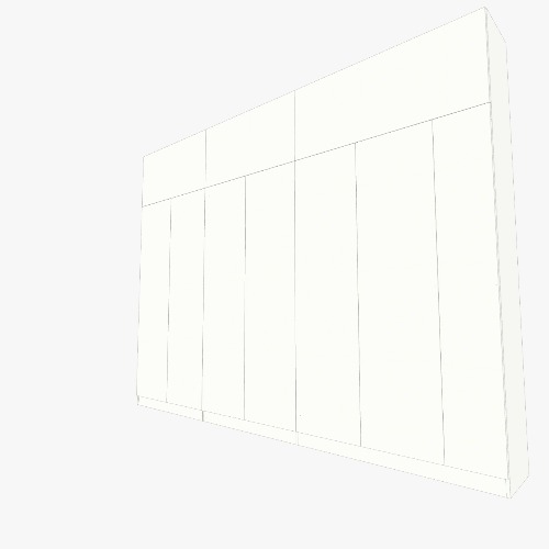 Встроенный шкаф Free 3D furniture designs and blueprints from Flatma Community
