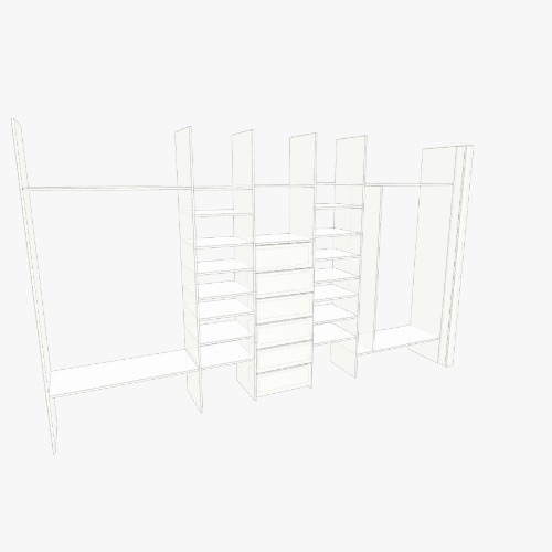 Встройка Free 3D furniture designs and blueprints from Flatma Community