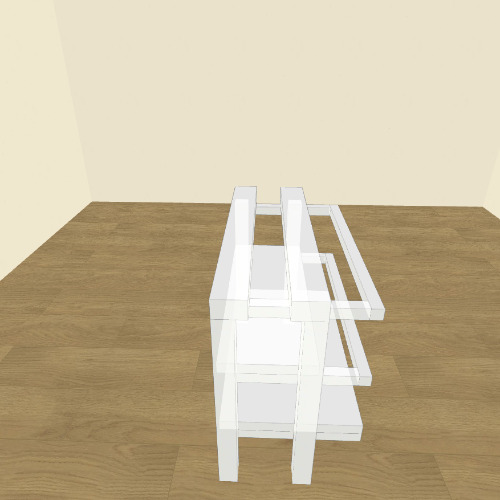 Wooden dumbbell rack