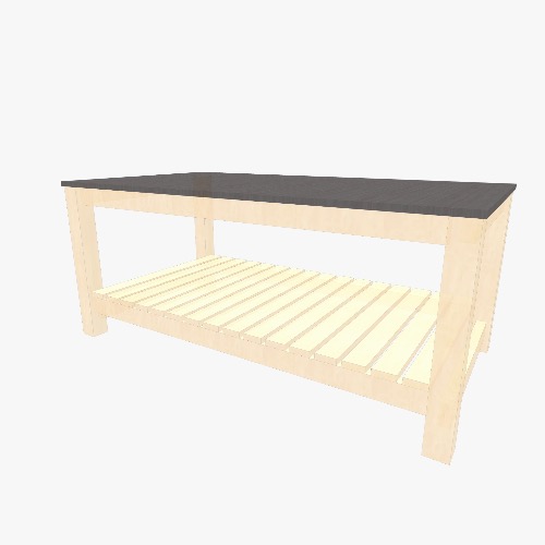 Workbench Free 3D furniture designs and blueprints from Flatma Community